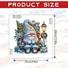 (US Only)6pcs Xmas Gnome - Diamond Painting - Partial Special Shaped Drill (Canvas|30*30cm)