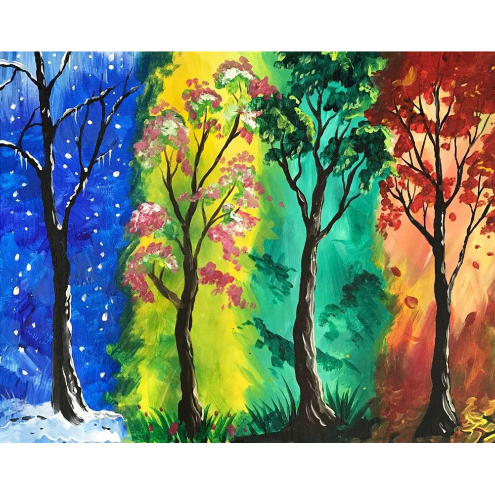 

Scenery - Round Drill Diamond Painting - 40*30CM, 501 Original
