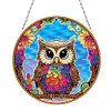 Diamond Painting Stained Glass Art Hanging Pendant Kit for Decoration
