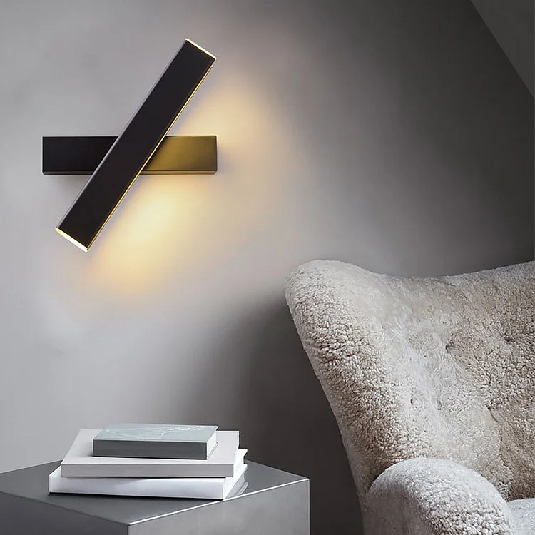 Nordic Minimalist 360 Rotatable LED Wall Lamp for Bedside Corridor Aisle - Appledas