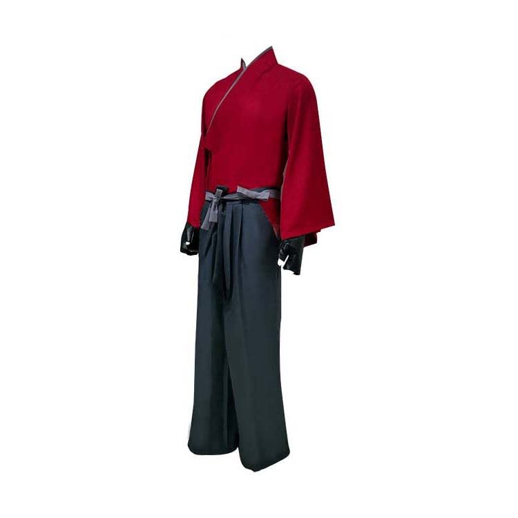 Jin Sakai Ghost of Tsushima Cosplay Costume Red Samurai Suit Full Set