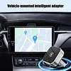 2-in-1 Wireless CarPlay Adapter Plug and Play CarPlay Converter Convert Wired To Wireless Mini USB Dongle for iPhone & Android for CarPlay and Android Auto (Silver)