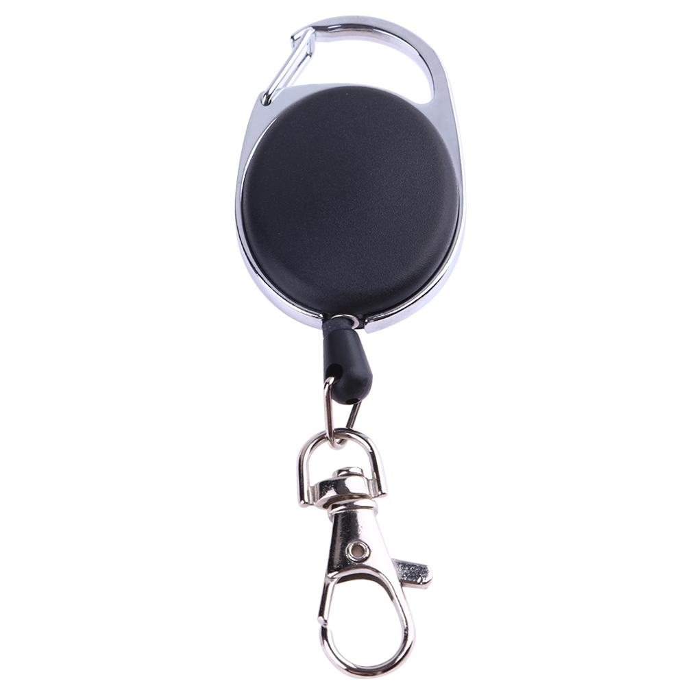 

Nylon Rope Recoil Ring Outdoor Survival EDC Retractable Key Chain with Clip, 501 Original
