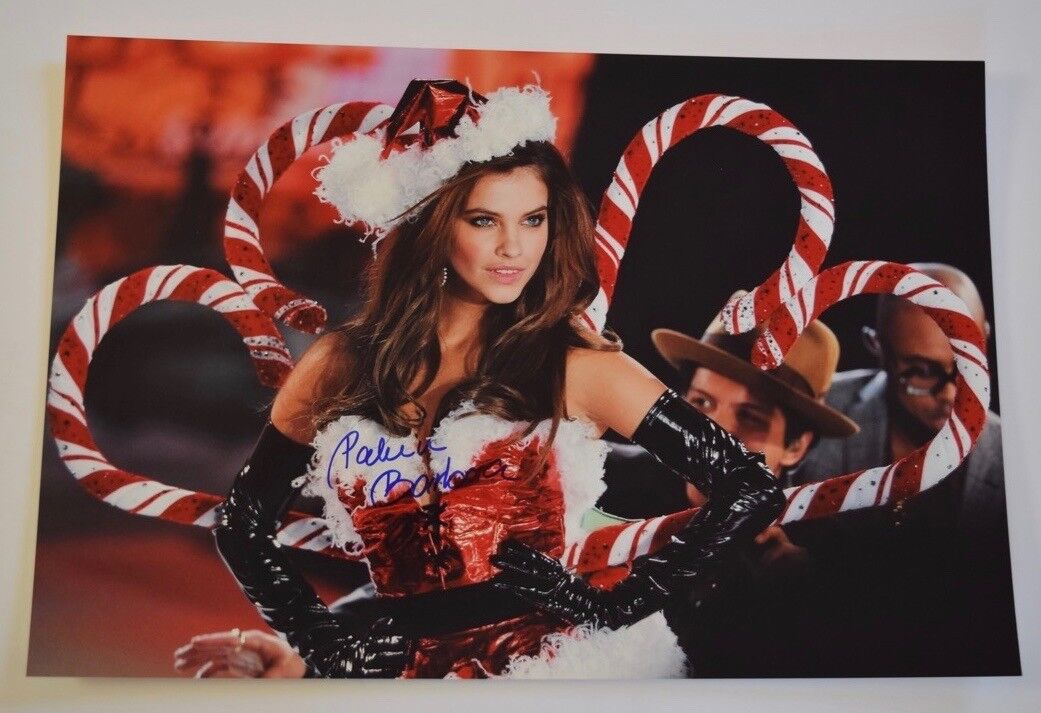 Barbara Palvin Signed Autographed 12x18 Photo Poster painting Victoria's Secret Model COA VD