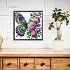 Diamond Painting-DIY Crystal Rhinestone Flower Butterfly