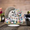 Acrylic Easter Afternoon Tea Hedgehog - 5D DIY Craft Ornament