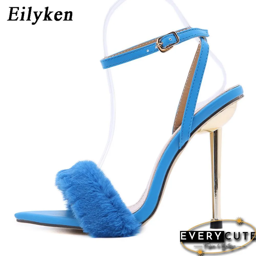 New Pink White Women Sandals