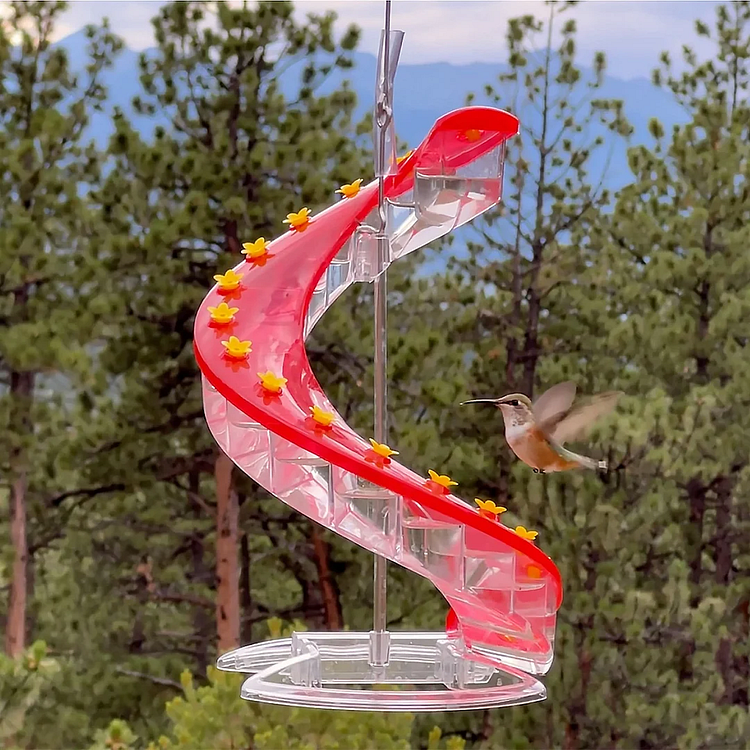 Newest Helix 32 mouth hummingbird feeder/step bird feeder - tree - Codlins