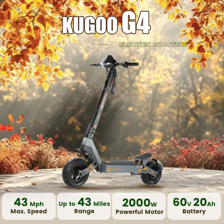 KUKIRIN G4 Electric Scooter | 2000W Powerful Motor All-terrain Scooter