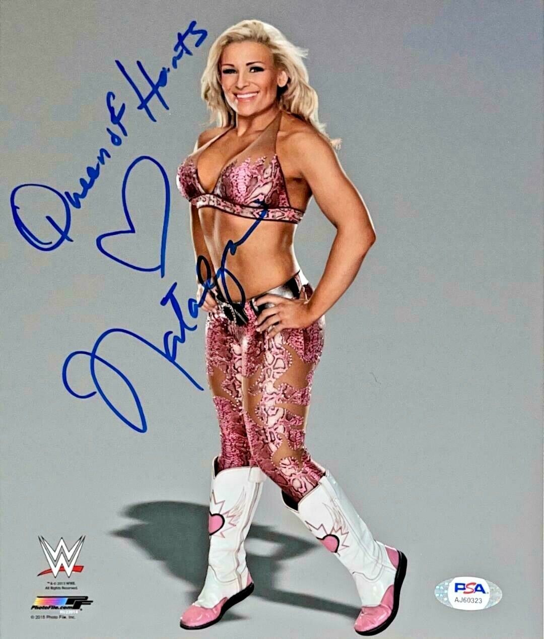 WWE NATALYA HAND SIGNED AUTOGRAPHED 8X10 Photo Poster painting WITH PROOF AND PSA DNA COA 7