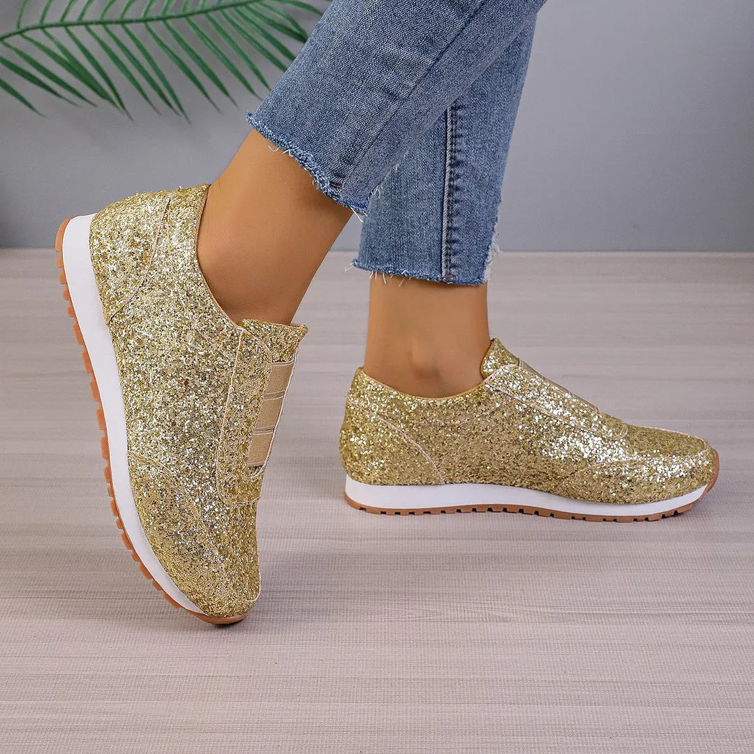 Breakj Breakj New Women's Single-Shoe Lid Water Drill Tight Casual Single-Shoe Thick-Soled Fish Mouth Single Shoe