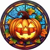 Halloween - 18CT Stamped Cross Stitch 25*25cm/9.84*9.84in