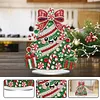 Ice Cream Xmas Tree Special Shaped 2D Flat DIY Diamond Painting Ornament