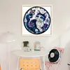 Cat And Butterfly-11CT Stamped Cross Stitch 40*40cm/15.75*15.75in tapestrymarket