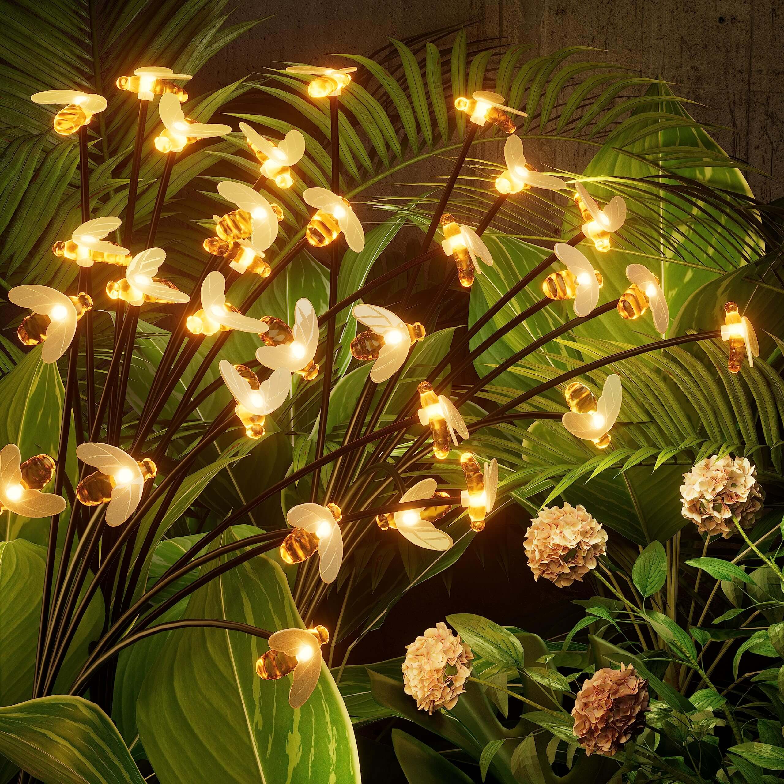 LED Solar Bee Light(2 Packs)