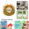 Welcome fall DIY Acrylic 5D Crystal Diamond Gem Art Hanging Ornament