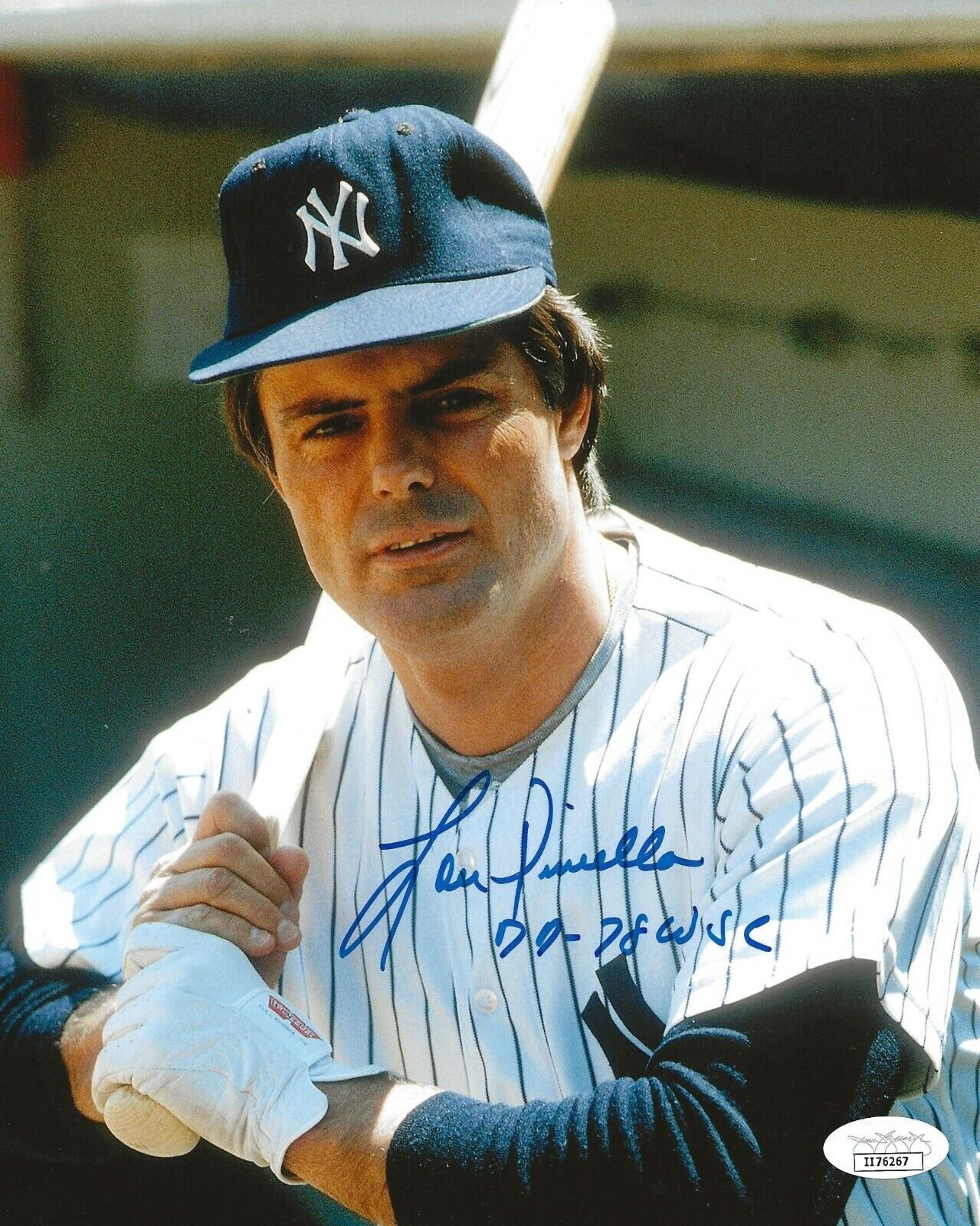 Lou Piniella signed New York Yankees 8x10 Photo Poster painting autographed WSC Inscrip JSA