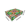 Wood Mandala Diamond Painting Jewelry Storage Box for Necklaces Earrings Rings