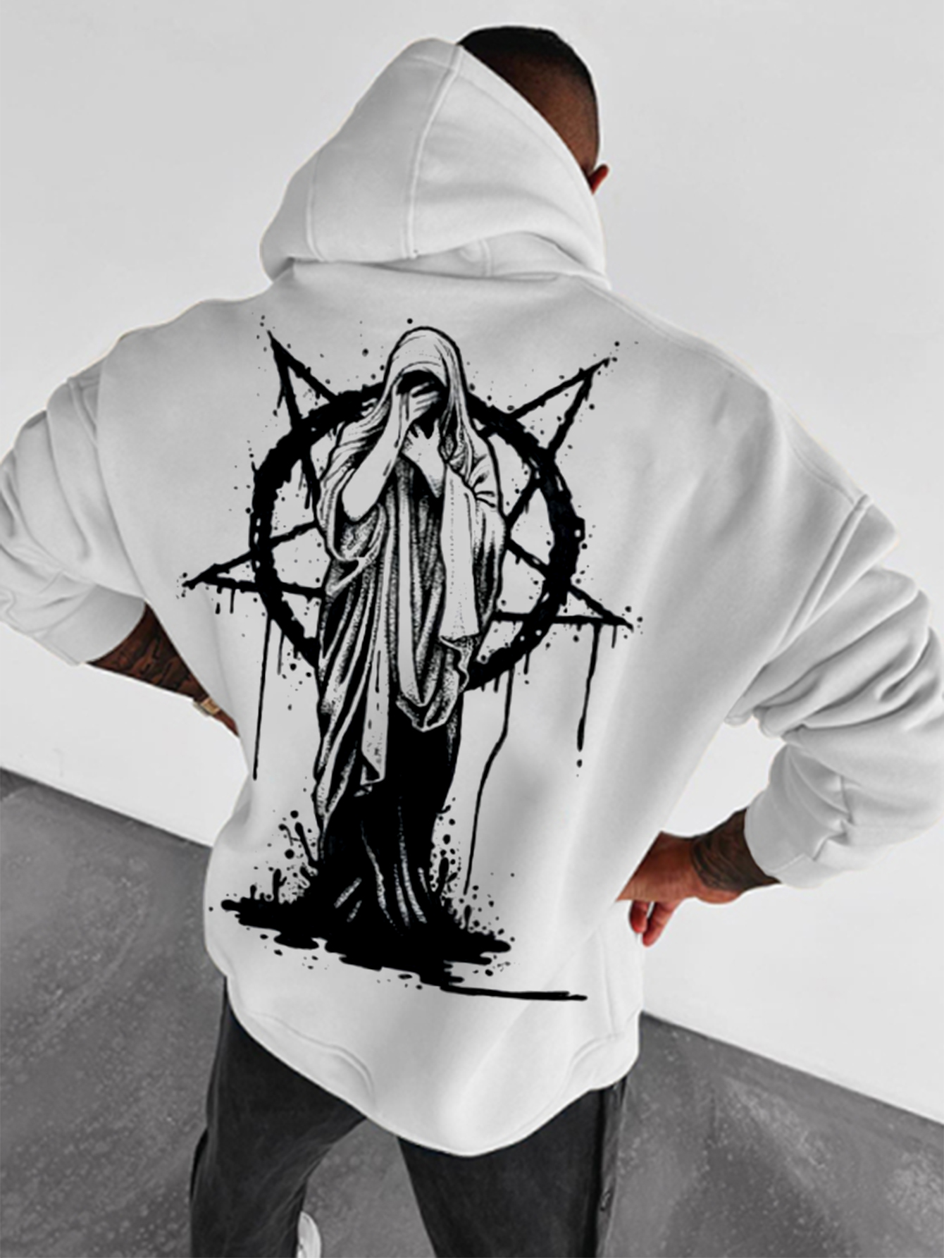Oversized Unisex Casual Sport Hoodies / TECHWEAR CLUB / Techwear