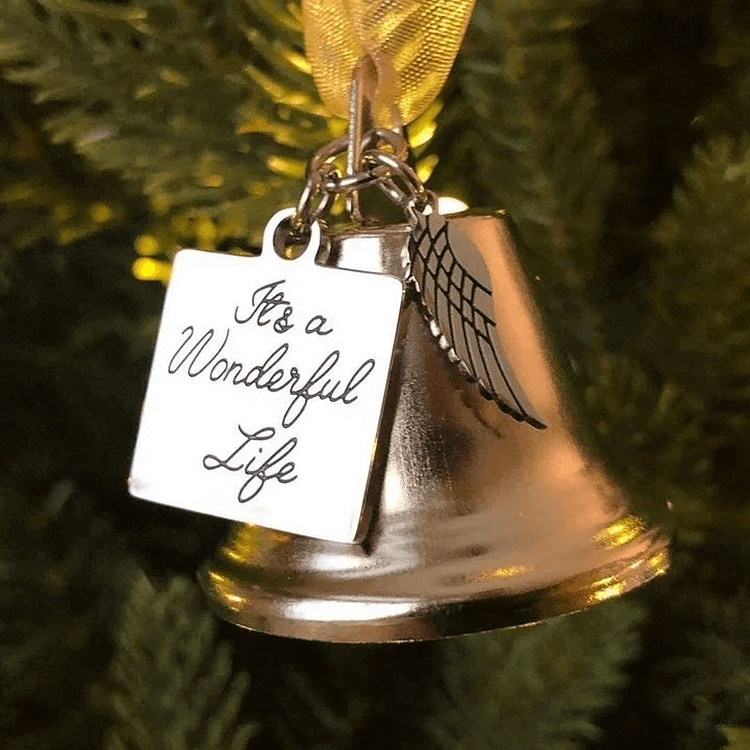 Christmas ornaments angel wings bell-memorial christmas gift | 168DEAL