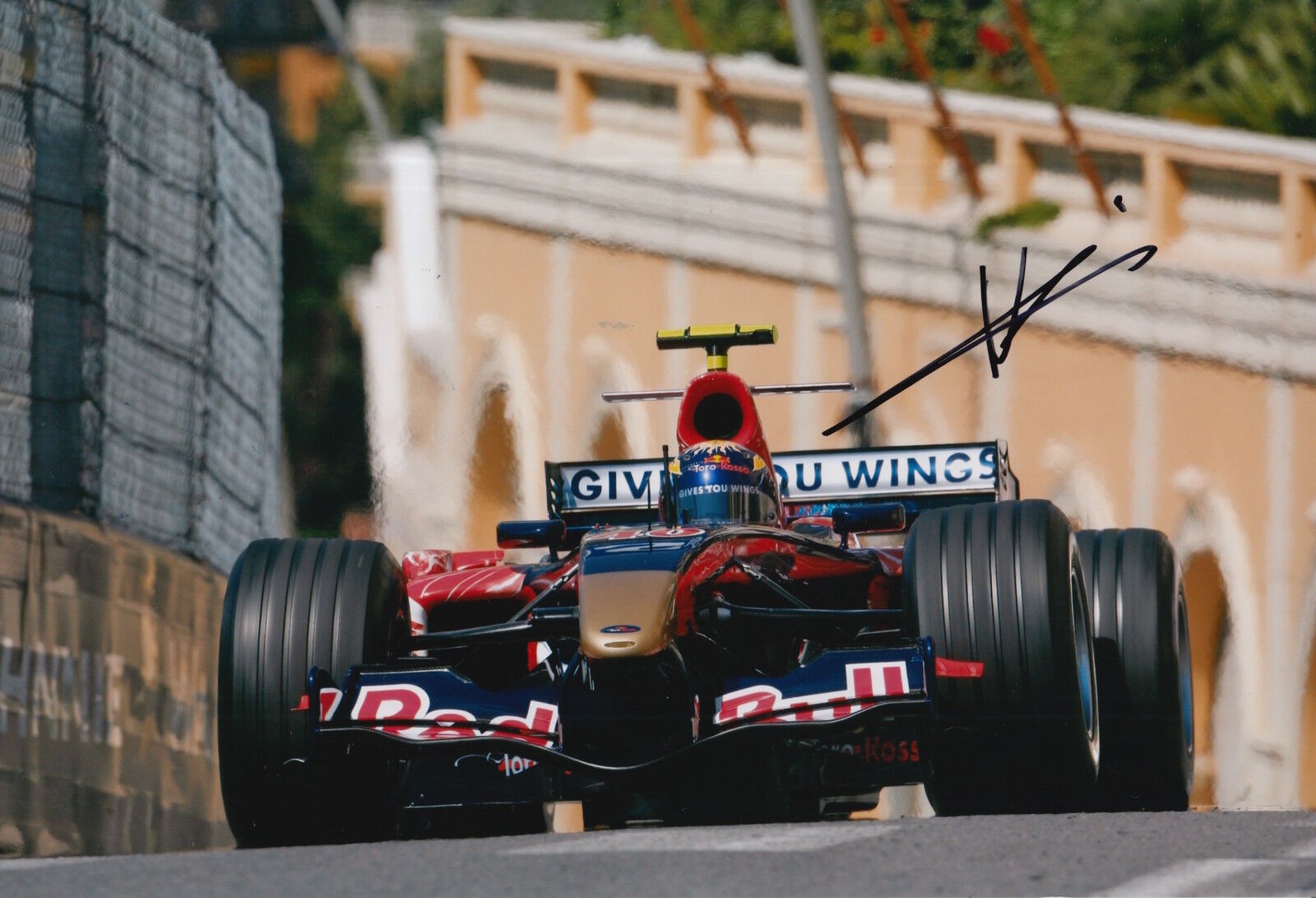 Neel Jani Hand Signed 12x8 Photo Poster painting Scuderia Toro Rosso F1 8.