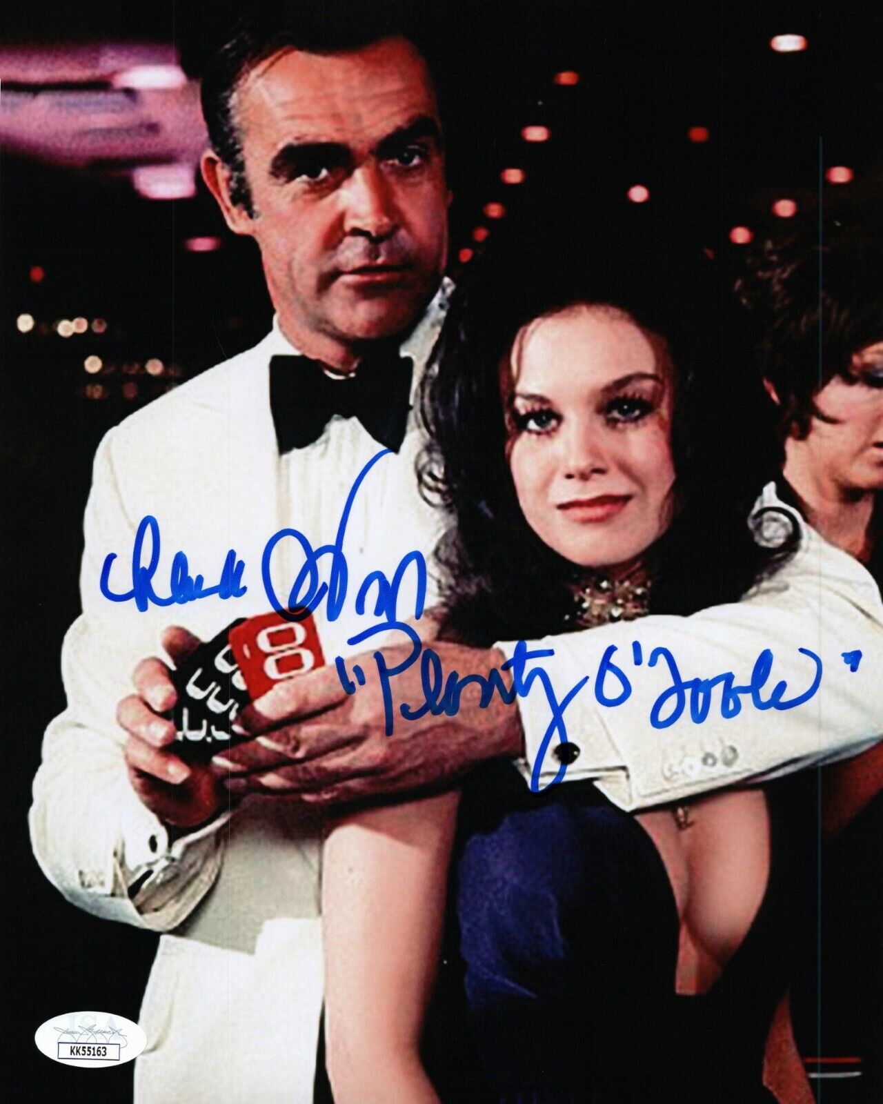 LANA WOOD Authentic Signed JAMES BOND ~Diamonds Are Forever