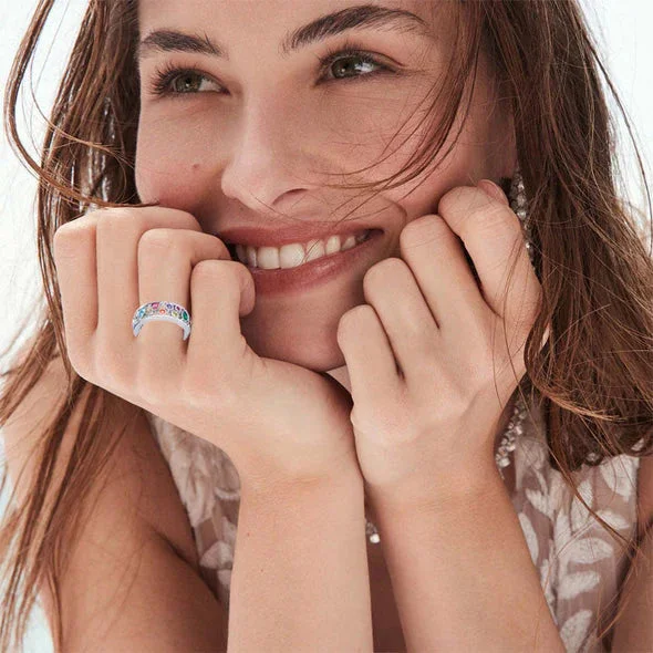 HeathCryt&trade; Crystal-Quartz IONIX Ring