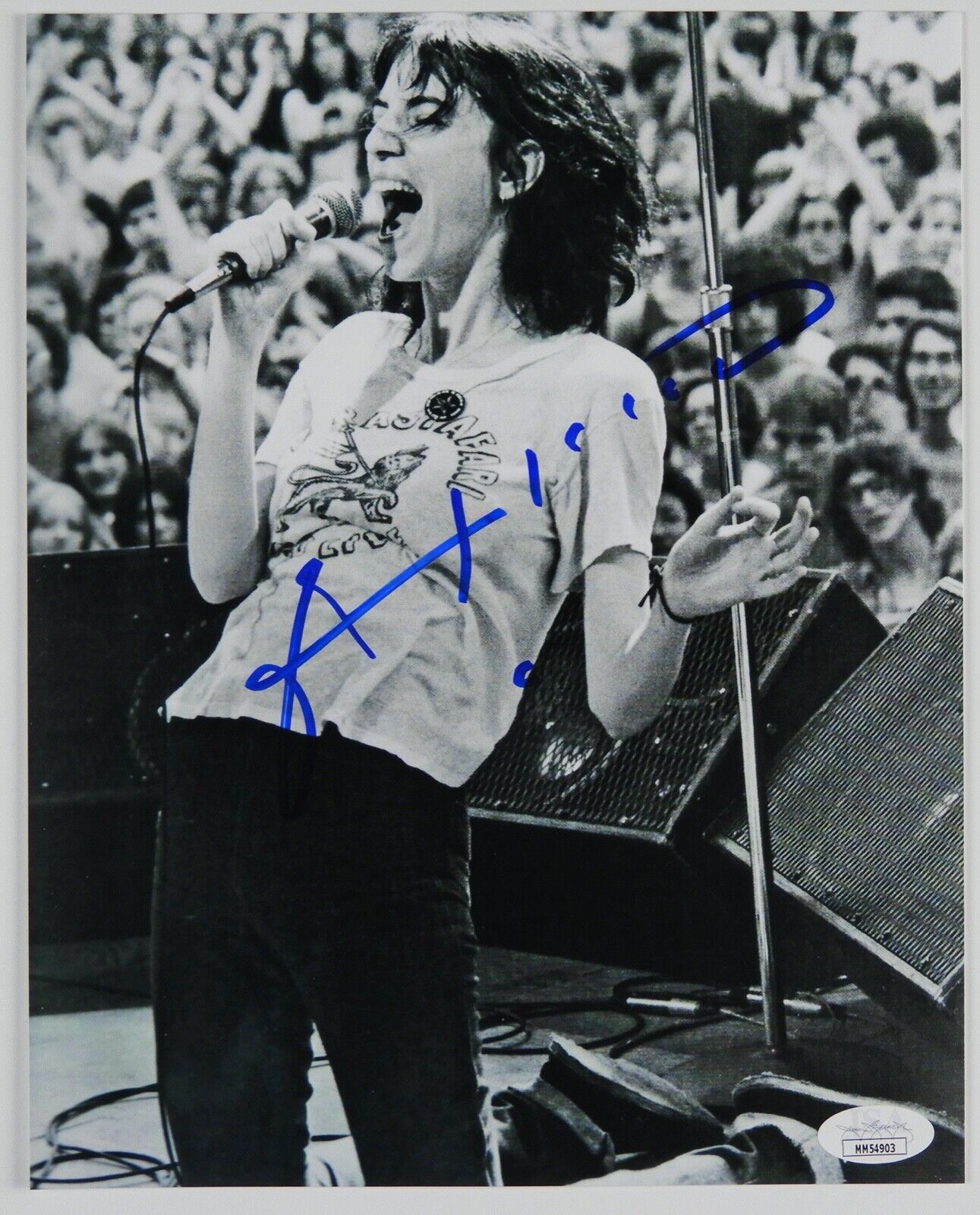 Patti Smith Signed Autograph 8 x 10 Photo Poster painting JSA COA