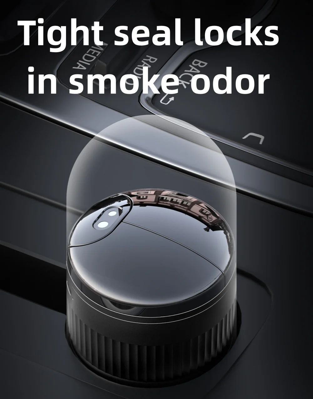 Automatic sensing touch infrared creative car ashtray