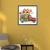 2Pcs Diamond Painting-DIY Crystal Rhinestone Flowers Cars