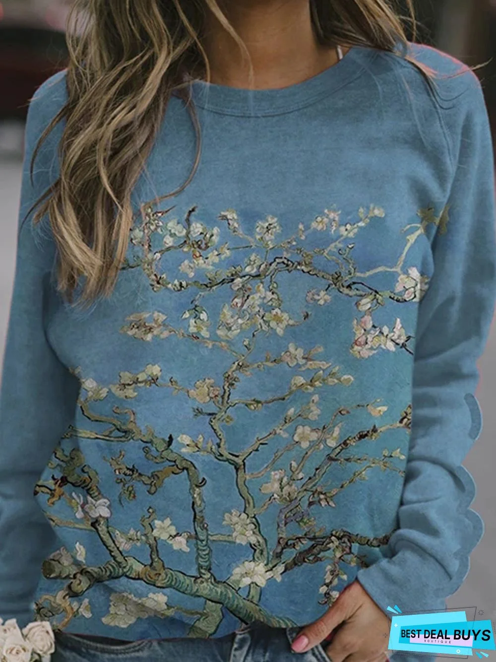 Blue Casual Shift Shirts & Tops