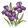 (Counted/Stamped) 14CT Flower Of Happiness - Cross Stitch 17*17cm/6.69*6.69in(Brand)