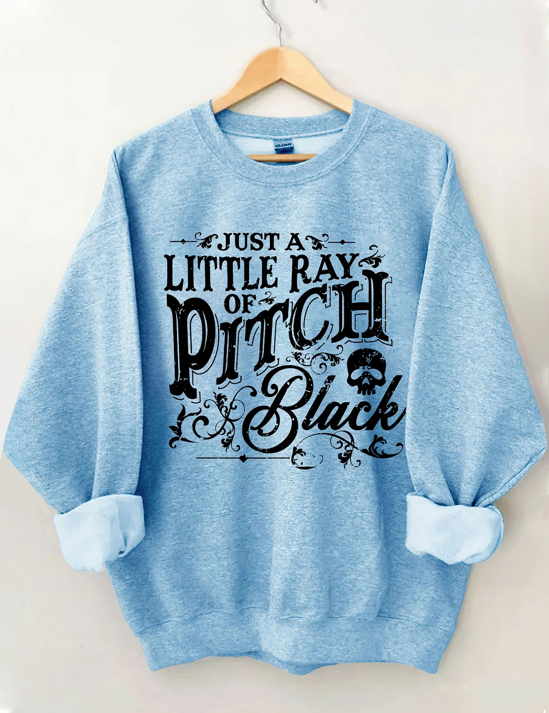 Just A Little Ray Of Pitch Black Sweatshirt