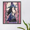 uk.everydayedeals Diamond Painting - Full Round - Witch (40*50cm)