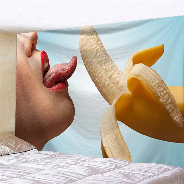 Retro Background Wall Tapestry Sexy Women Line Draw Couple Love Blanket Hippie Carpet Hanging Wall Cloth Tapestries