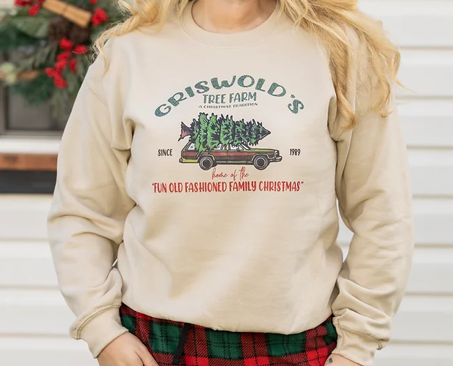 🎄Christmas Griswald Tree Farm Crewneck