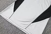 Joyfball 2024/2025 Flamengo Half-Pull Training Suit Light Gray Football Shirt 1:1 Thai Quality