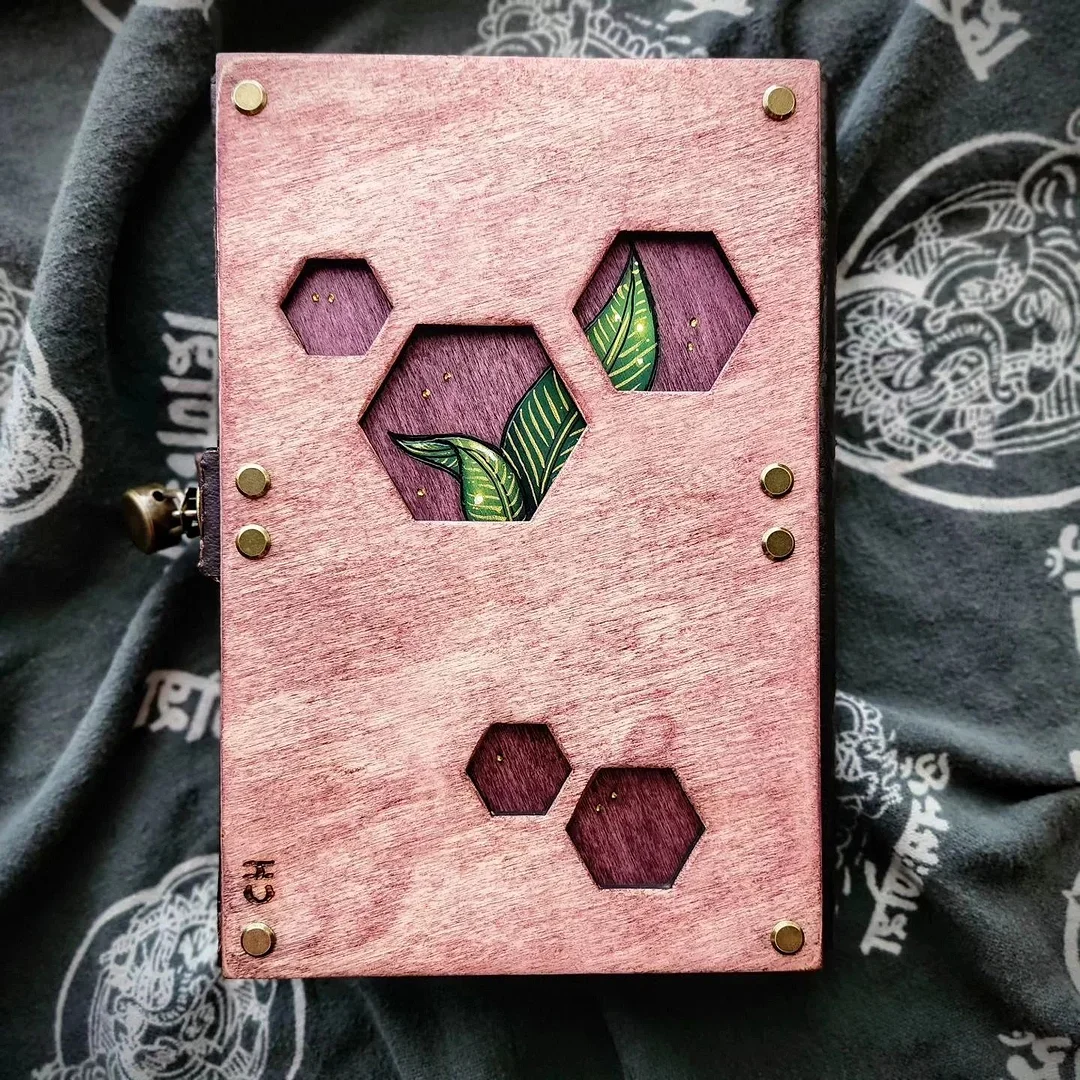 2023💀Mushroom & Sunflower🌻 Skull Hidden Key Journal