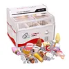 Freezer Shape Fridge Magnets Fridge Stickers with Food Models for Kitchen Locker