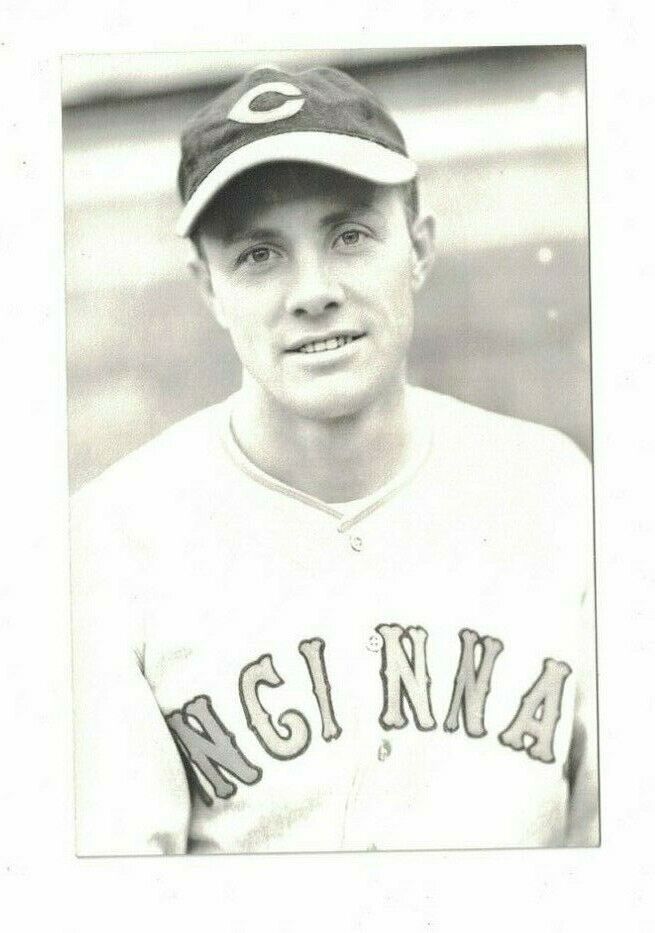 Vintage Lonnie Frey Cincinnati Reds 4x6 Kodak Photo Poster painting Postcard RH2