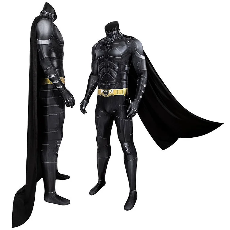 The Batman The Dark Knight Rises Bruce Wayne Jumpsuit Cosplay Costumes