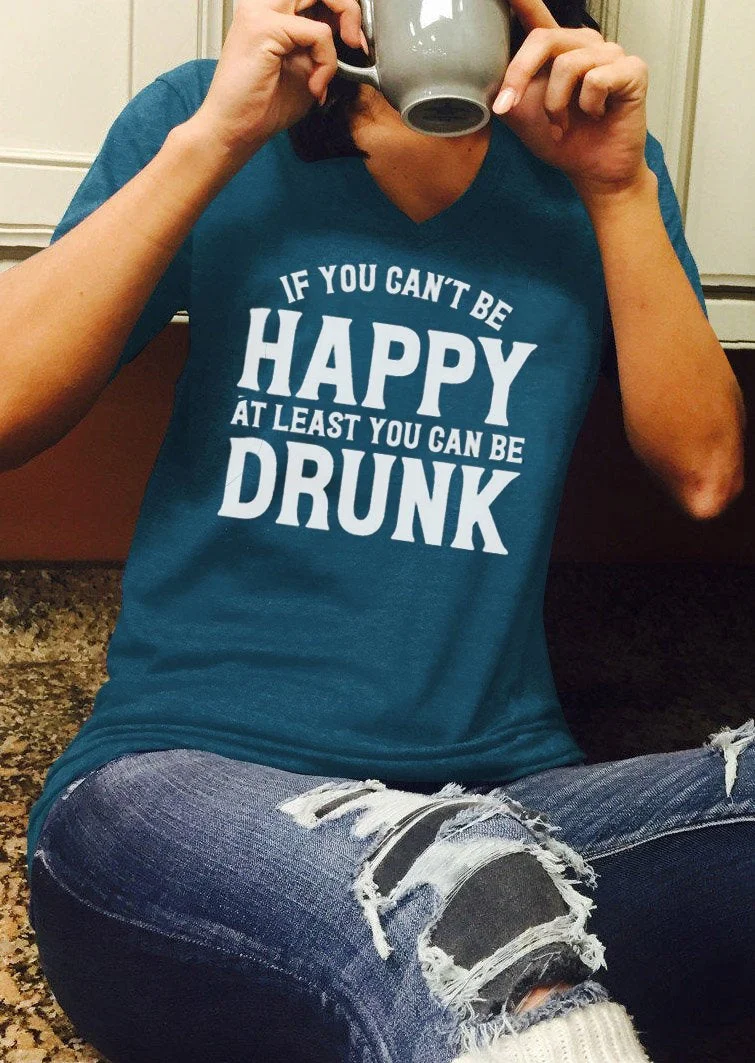 Happy Drunk  T-shirt