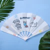 8PCS Summer Must Have Cartoon Portable Folding Fan Outdoor Cooling Student Kids Joyful Back to School Gift