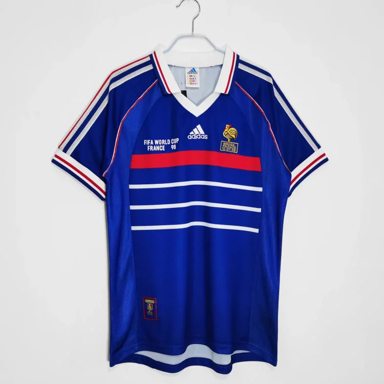 1998 France home retro jersey