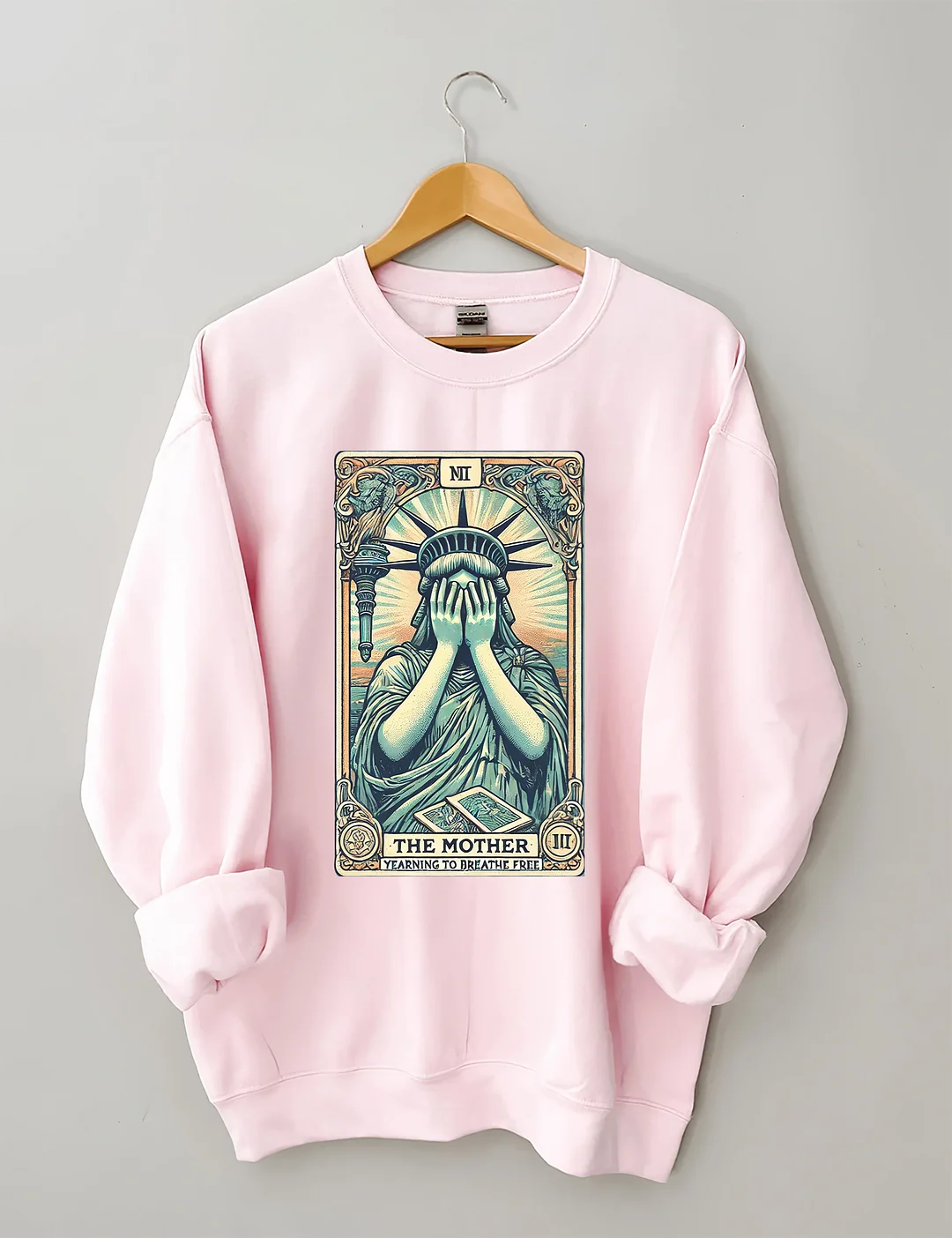 The Mother Crying Sculpture Sweatshirt