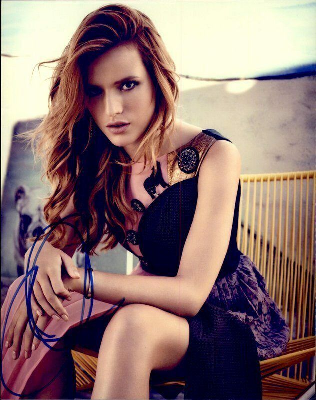 Bella Thorne authentic signed celebrity 8x10 Photo Poster painting W/Cert Autographed C4