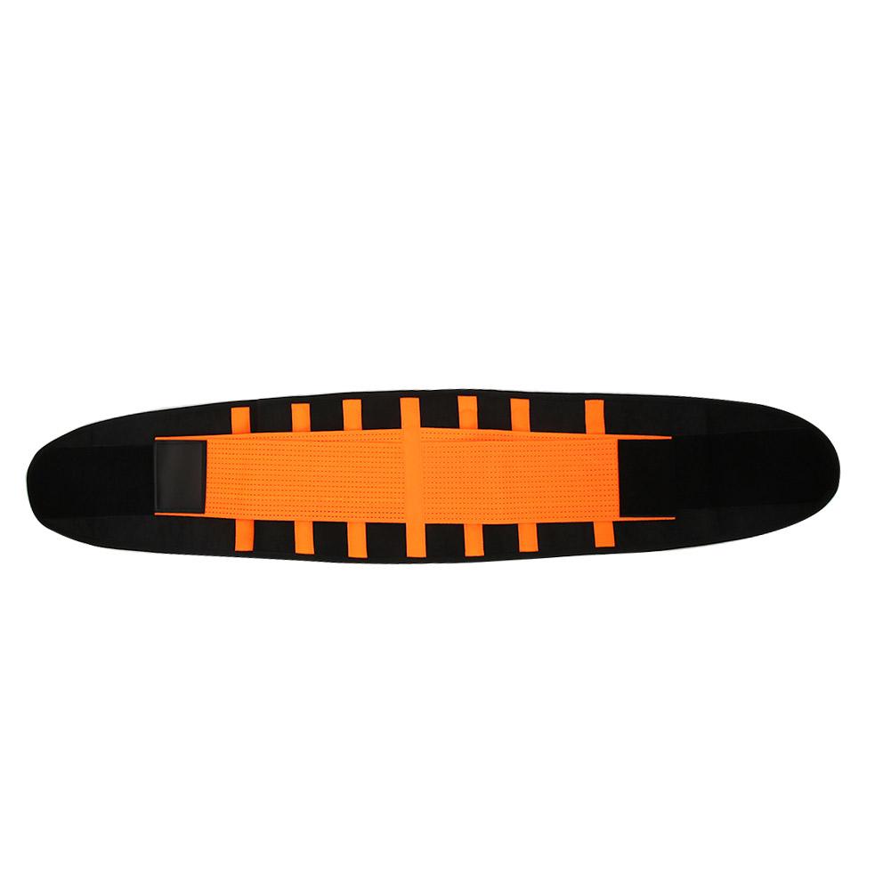 

Breathable Fitness Waist Belt Elastic Adjustable Lumbar Support (Orange, 501 Original