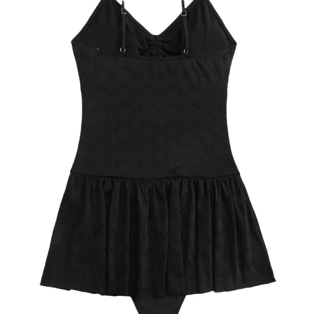 Brownm 2023 New Special Fabric Conjoined Conservative Swimsuit Swimsuit