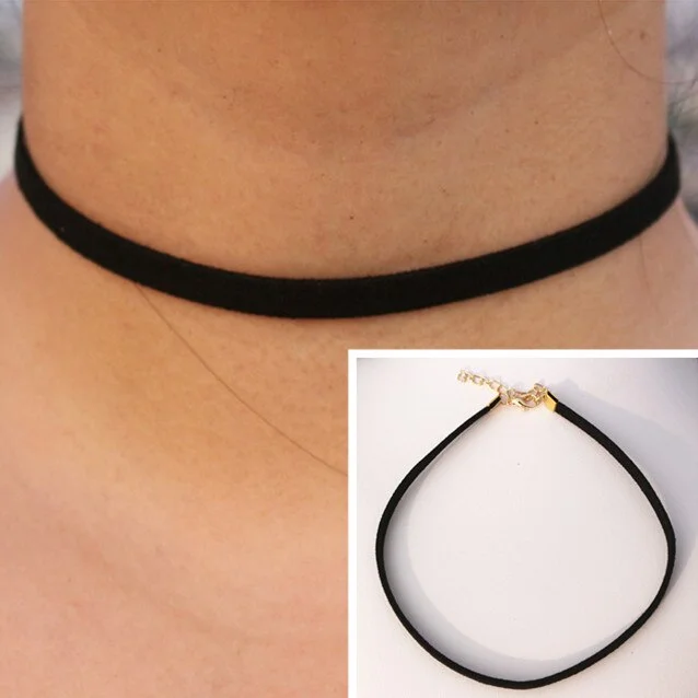 Gothic Choker Necklaces for Women Clavicle Collares Fashion Jewelry Bijoux Colier Necklaces Smile Pendants Fashion Neck Jewelry