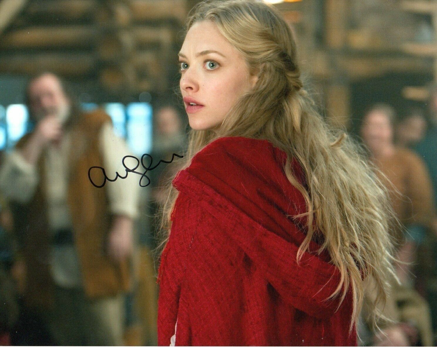 Amanda Seyfried Signed 10 x 8 Photo Poster painting Autograph